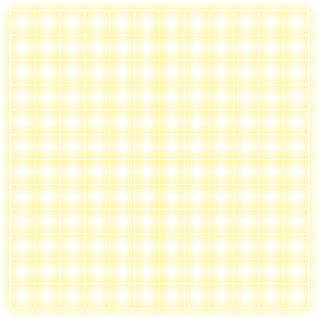 Abstract geometric yellow square grid lines