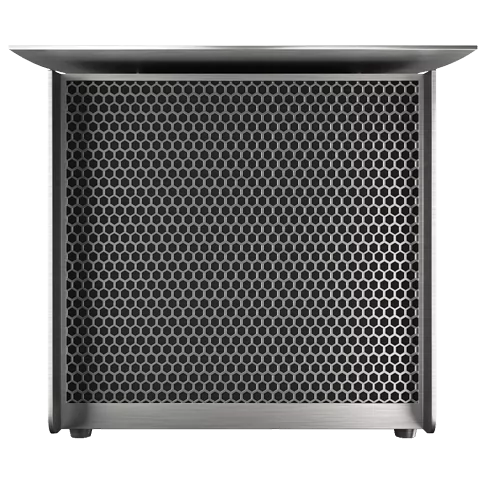 Subwoofer stainless steel speaker for a perfect audio system of a outdoor TV from Sharjah.