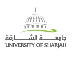 University of Sharjah logo.